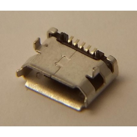 USB Micro B Female 6.4 DIP 5P